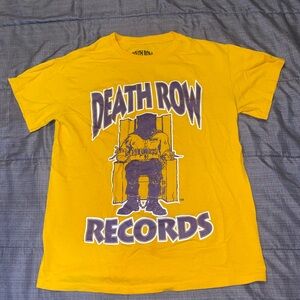 Ripple Junction Yellow Death Row Records Tee
